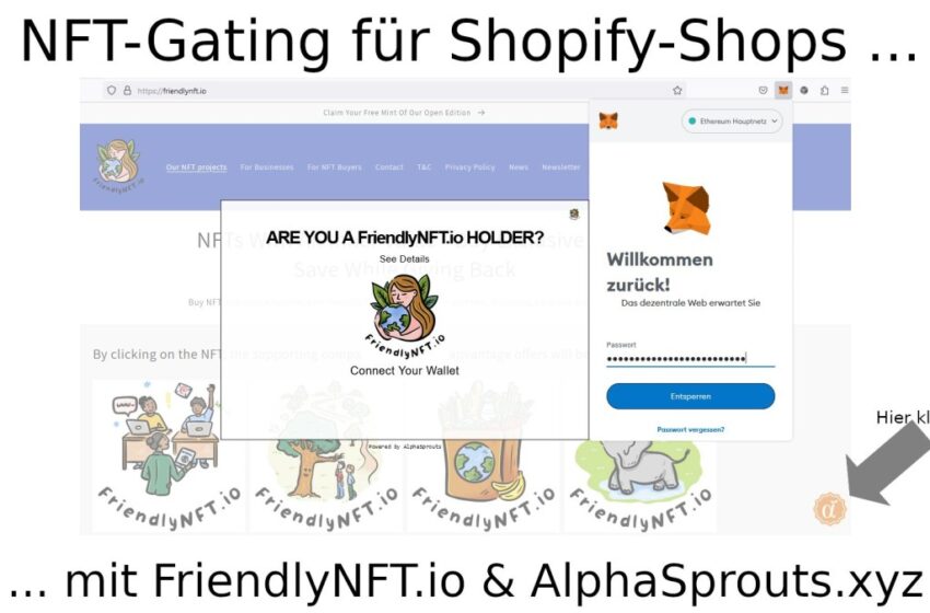  FriendlyNFT.io ermöglicht Online-Käufern bei Shopify-Händlern das Sparen mit Rabatt-NFTs