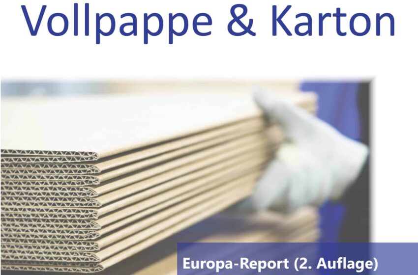  Verpackungen aus starken Fasern: Ceresana-Studie zum europäischen Markt für Wellpappe, Vollpappe und Karton