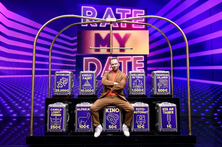  Traumurlaub oder Date an der Tanke? Die neue Ralf-Schmitz-Show „Rate my Date“ startet am Montag in SAT.1