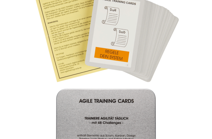  Agilität täglich trainieren mit den AGILE TRAINING CARDS