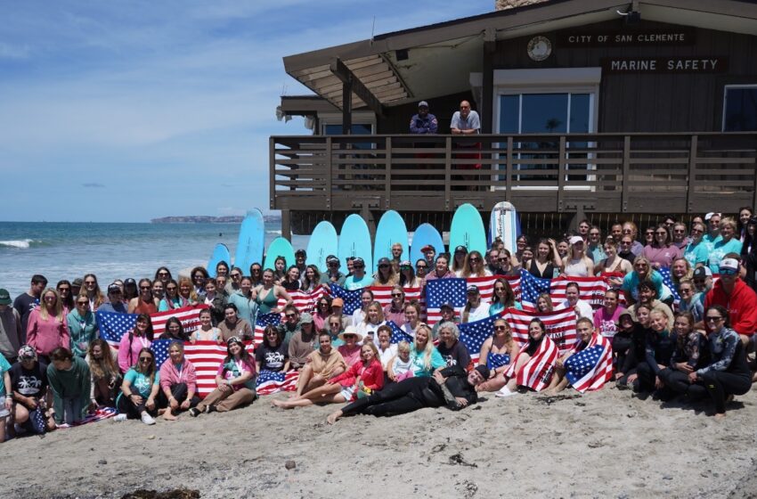  Apex Social Surf Outing mit über 130 TeilnehmerInnen in Kalifornien ein voller Erfolg