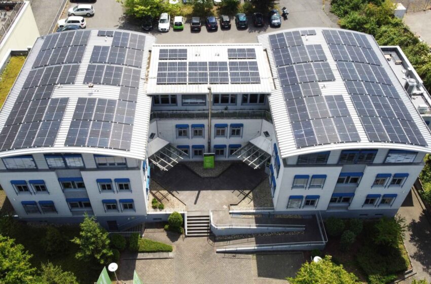  Nachhaltige Stromerzeugung durch Photovoltaik-Anlage