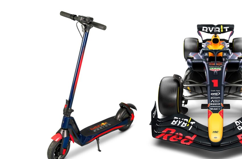 Red Bull Racing E-Scooter erobern die City
