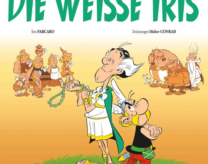  Beim Teutates! Asterix Die Weiße Iris Das Cover ist jetzt da!