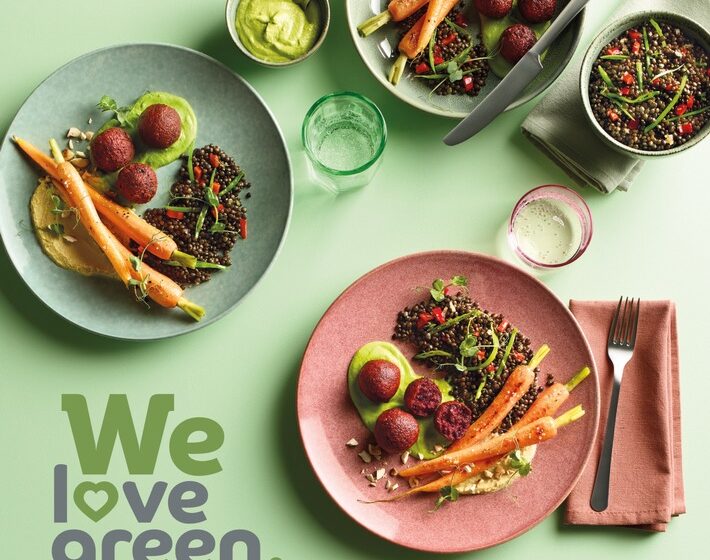  Gesund und nachhaltigKlüh Catering relauncht pflanzliche Menülinie zu WE LOVE GREEN
